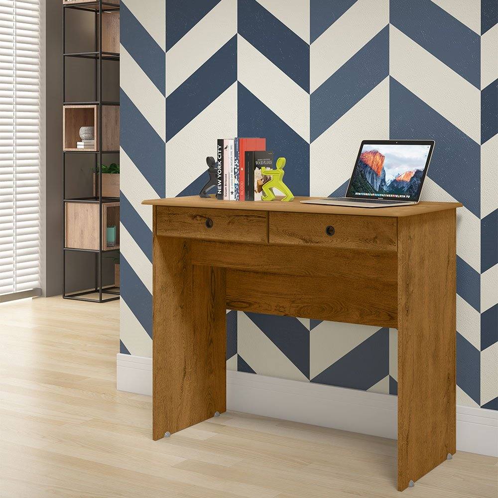 Mesa Escrivaninha com 02 Gavetas 4065 Freijó